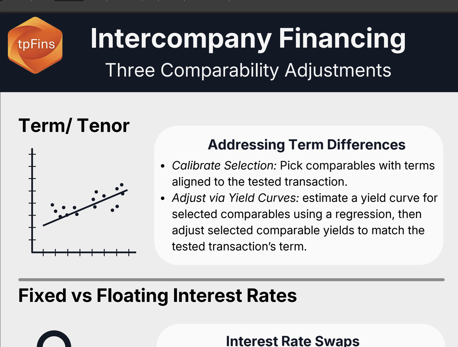 Three comparability adjustments